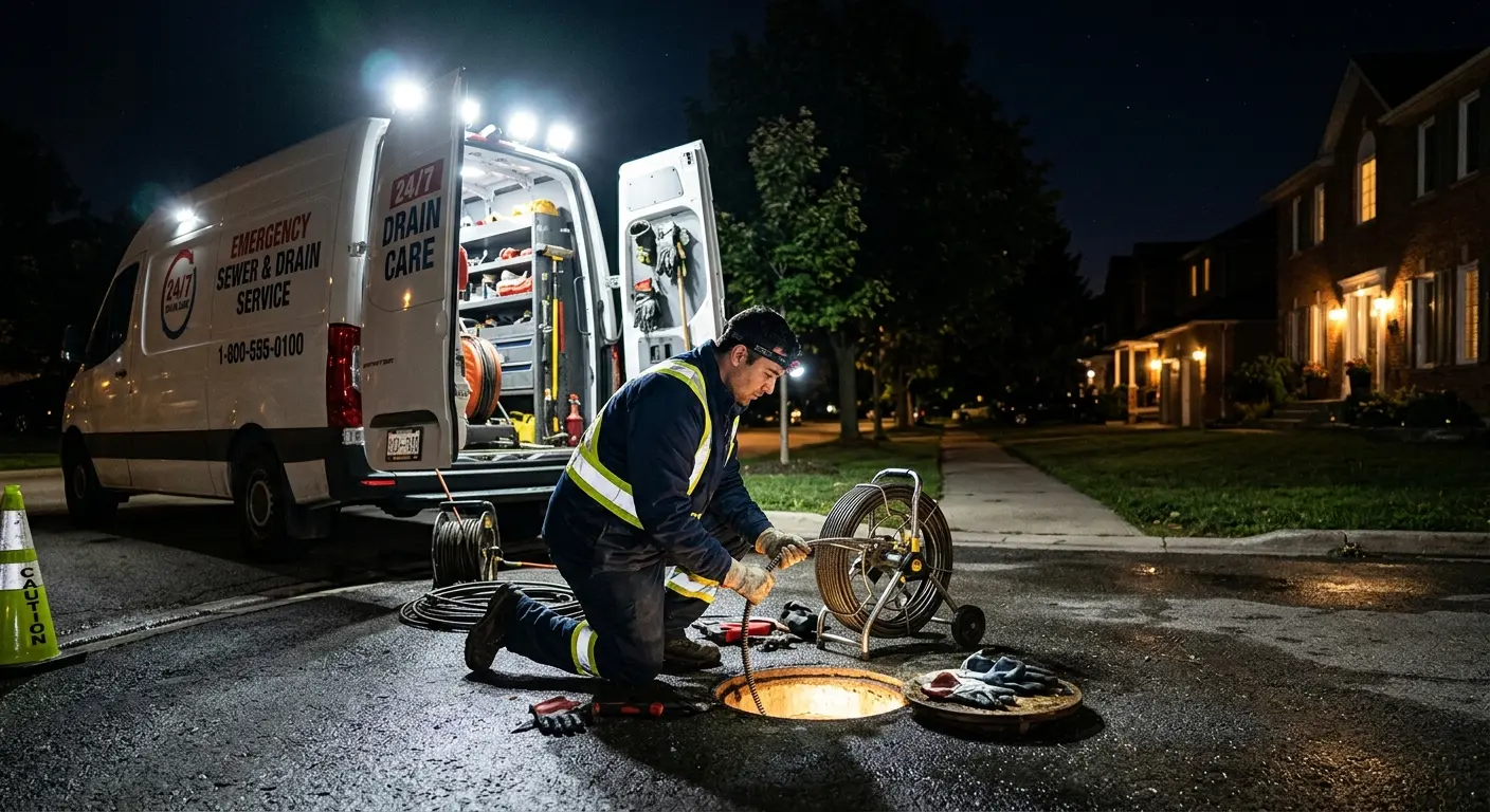 Emergency Drain Service in Kernersville, NC